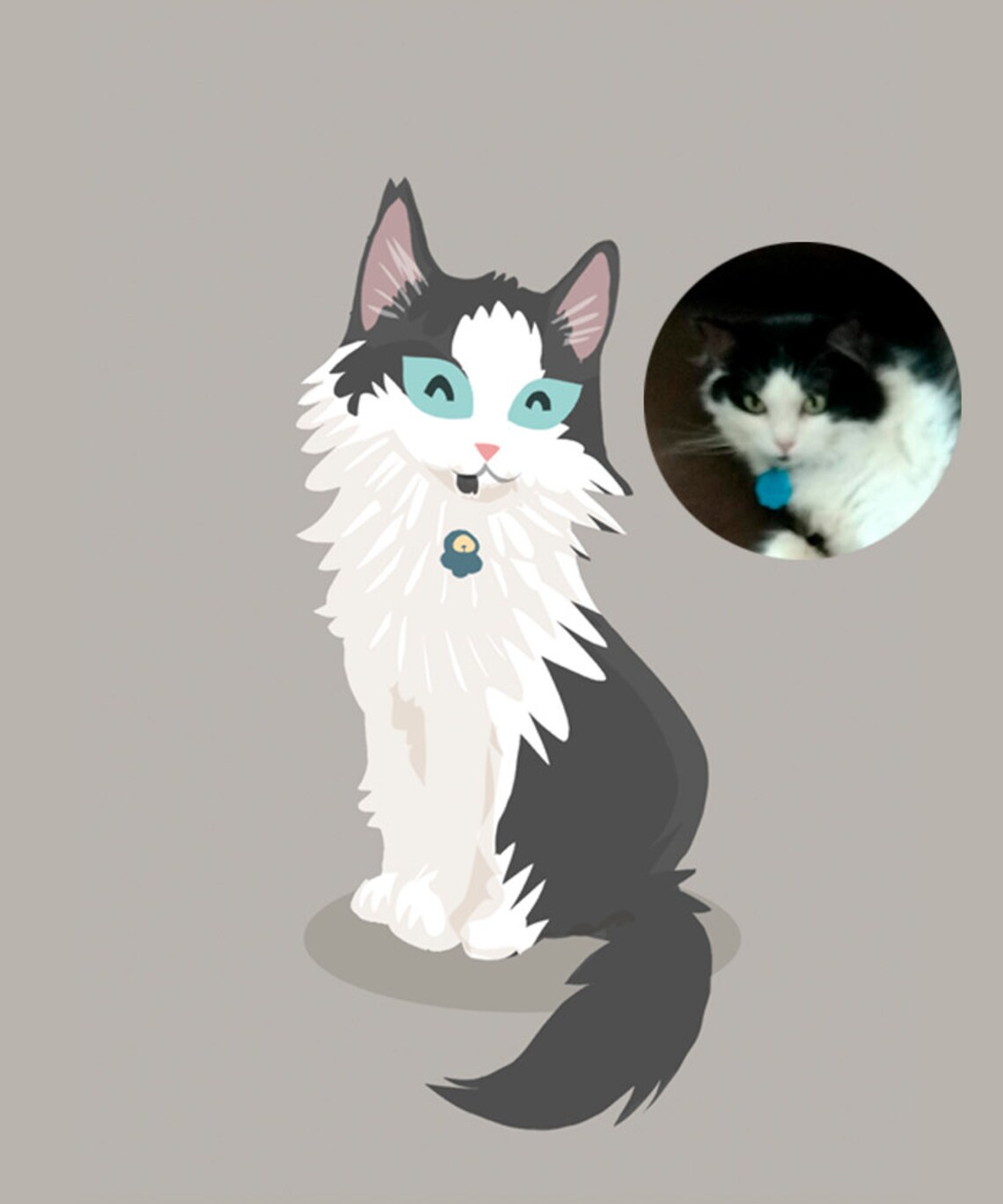 Custom Pet Portrait, Dog and Cat Drawing - Image 3