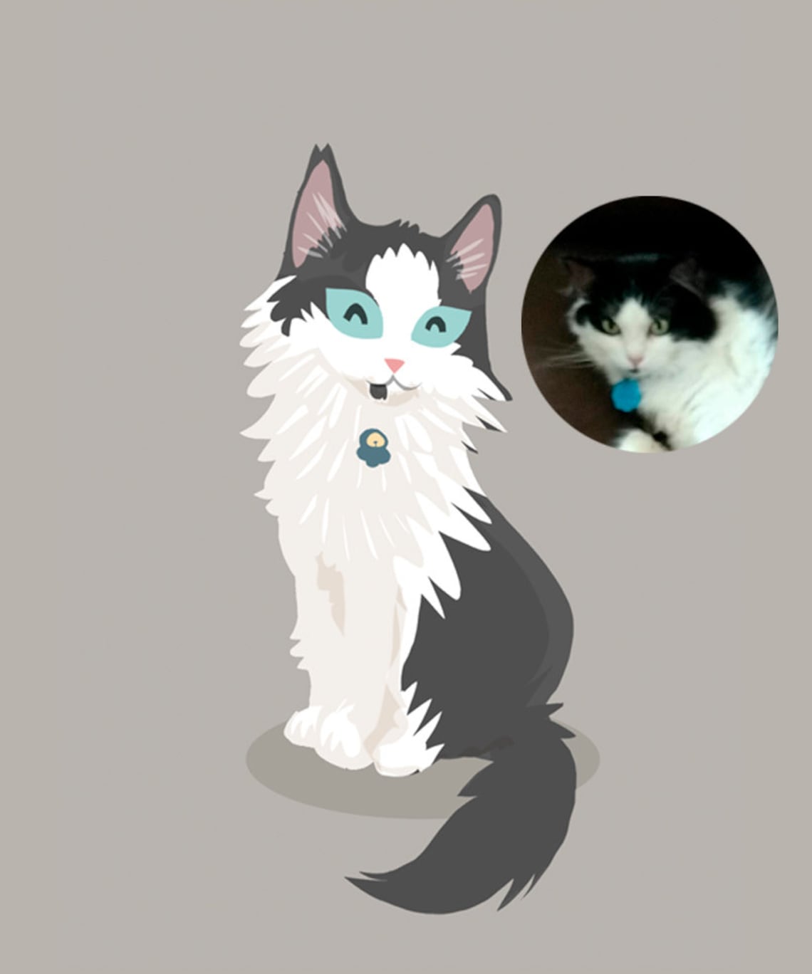 Dog Portrait, Cat Portrait Custom Drawing - Image 2