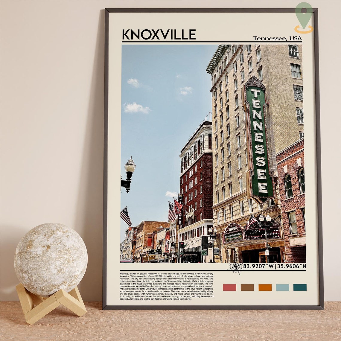 Knoxville Print Knoxville Art Knoxville Photo Knoxville Poster Print Knoxville Painting Tennessee Poster Knoxville Art Work Tennessee - Image 3