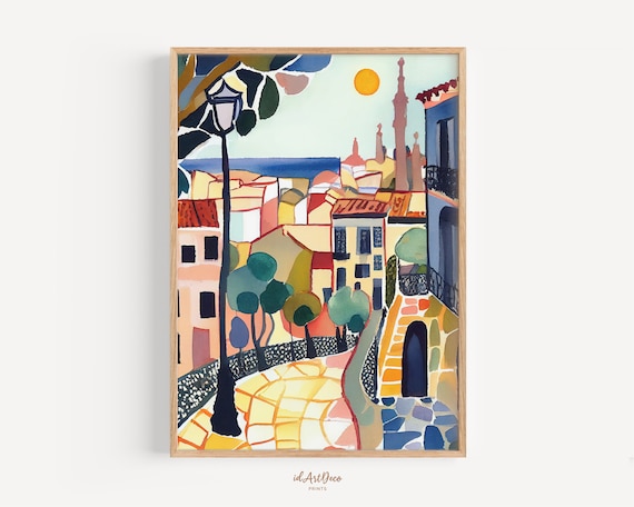 Henri Matisse Print Barcelona Poster Matisse Style Print Matisse Print Matisse Poster Matisse Wall Art