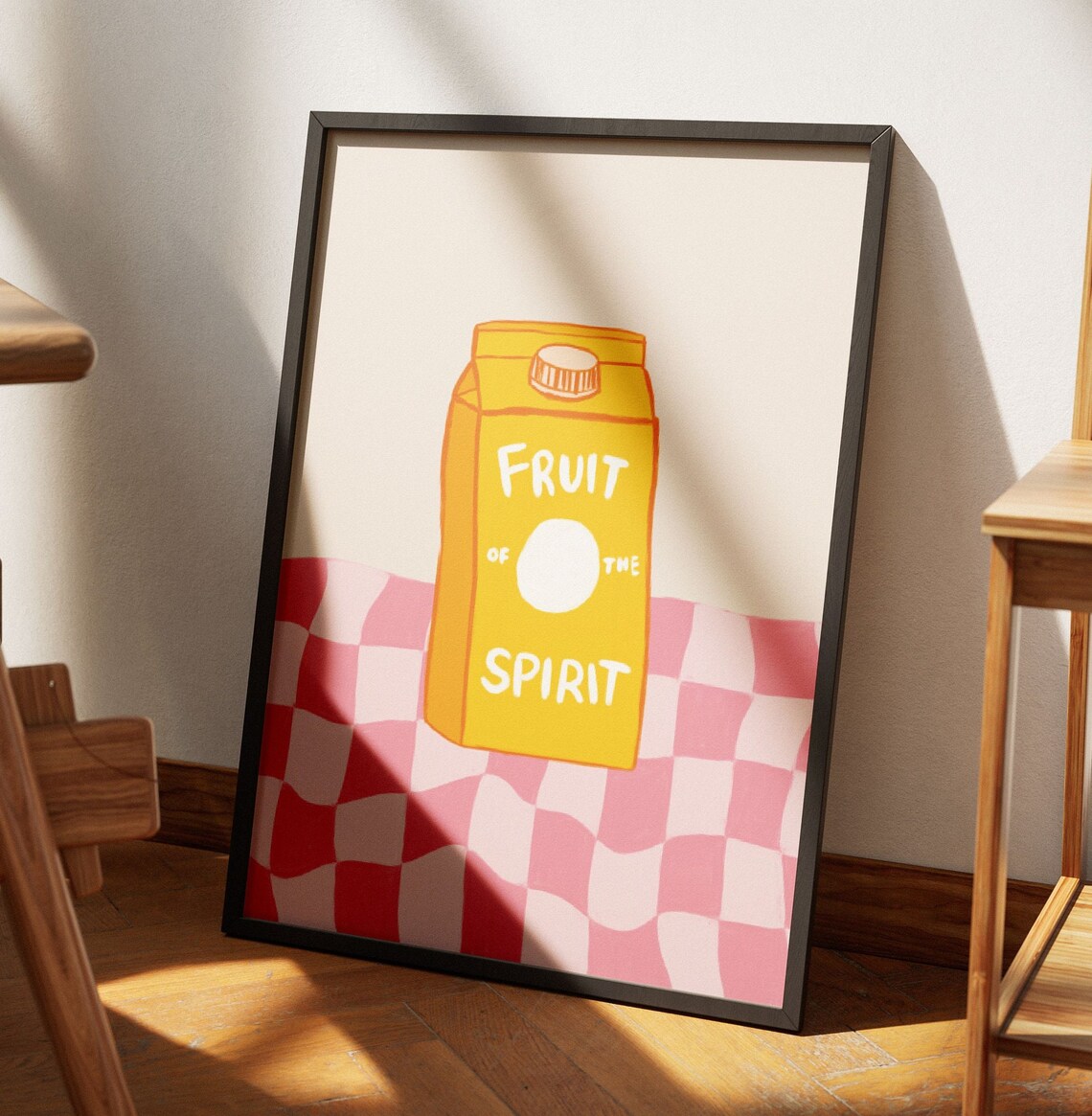 Fruit Of The Spirit Aesthetic Wall Art Print - Image 2