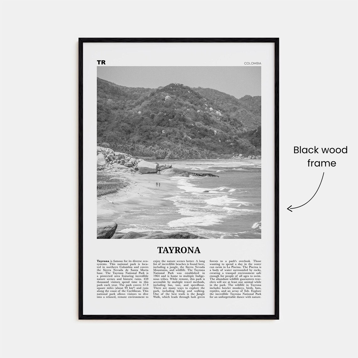 Tayrona National Natural Park Poster, Colombia - Image 3