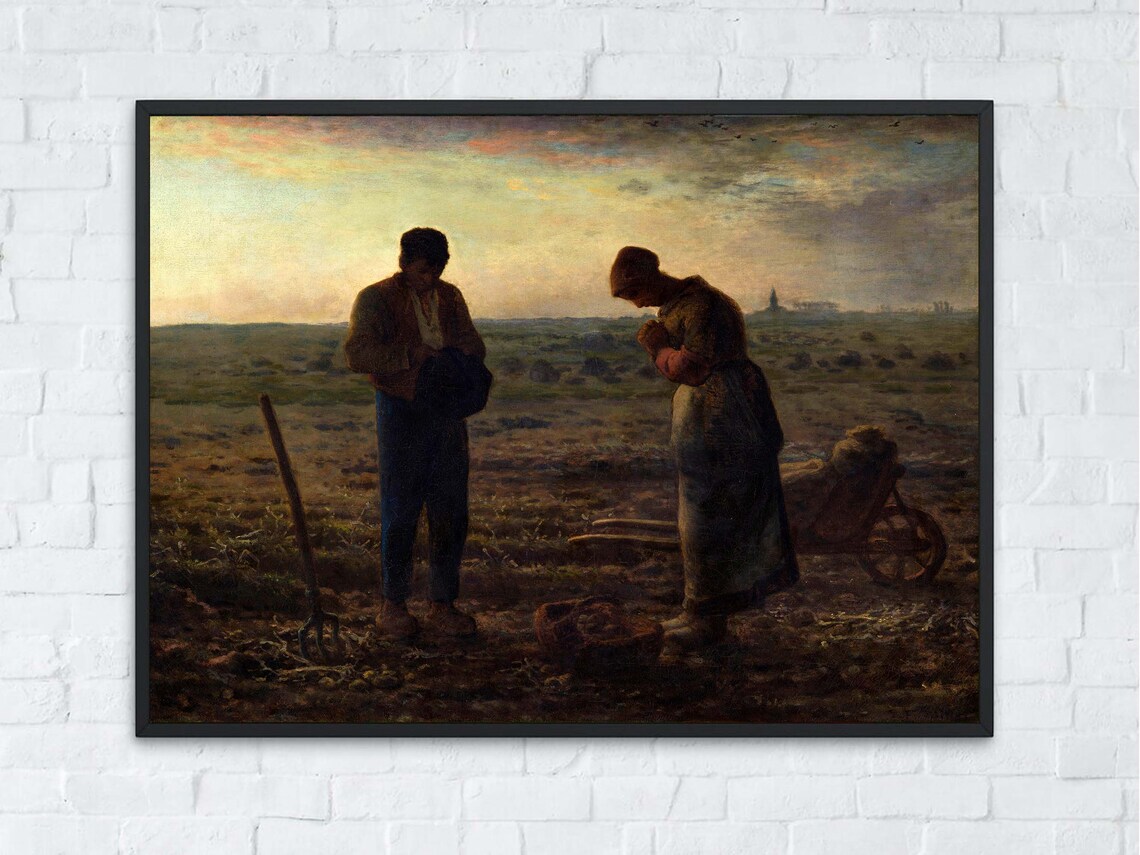 Jean Millet The Angelus Vintage Art Print - Image 8