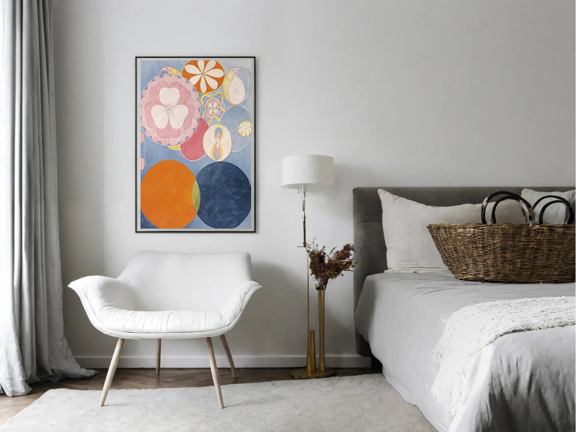 Hilma af Klint Childhood Abstract Spiritual Circle Art Poster - Image 8