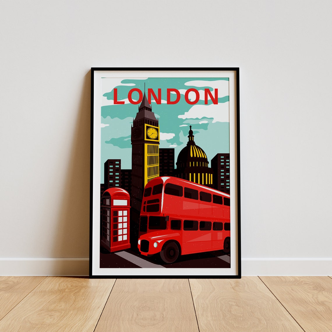 London Travel Posterlondon Wall Artlondon Poster Printbig Ben Towertravel Posterwall Art Art Art