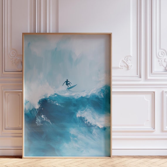 Retro Beach Print As Above Couch Art Surf Poster Or Coastal Prints For Aesthetic Room Decor Boho Decor Beach Poster Waves Poster