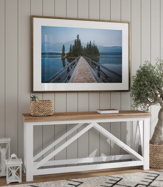 Pyramid Island Print, Jasper National Park