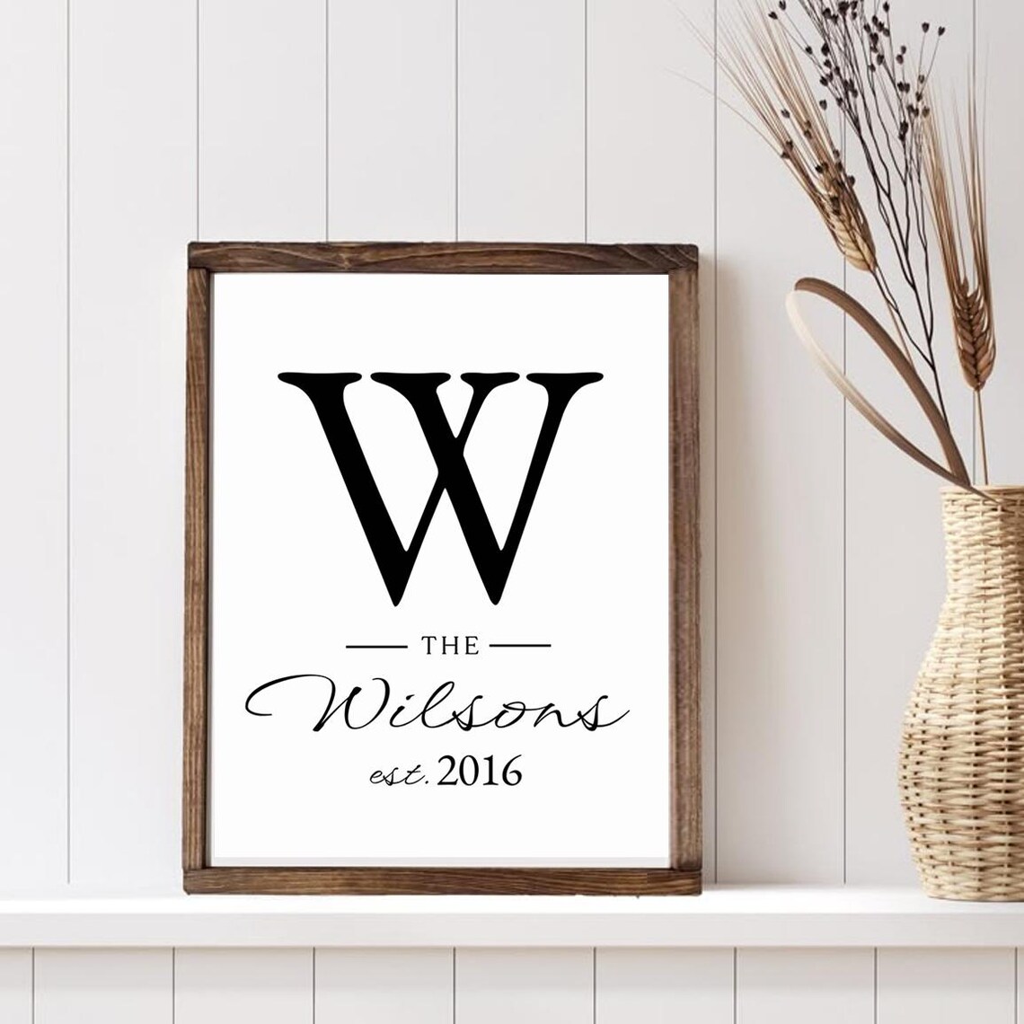 Personalized Family Last Name Sign, Entryway Decor - Image 5