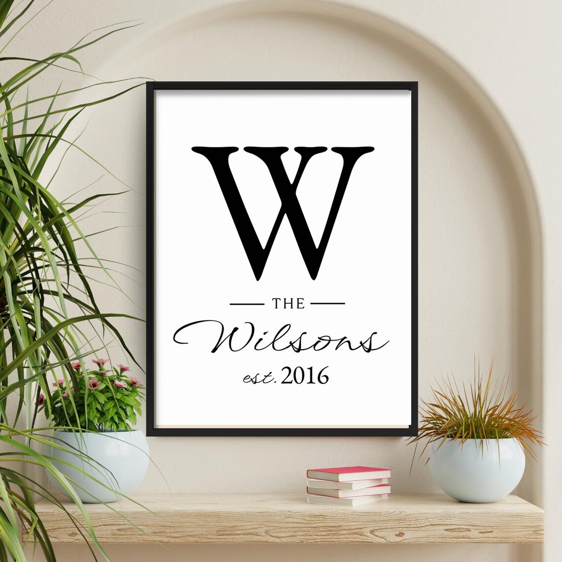 Personalized Family Last Name Sign, Entryway Decor - Image 4