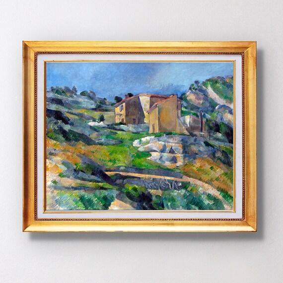 Paul Cezanne Houses In Provence The Riaux Valley Near Lestaque 1883 Fine Art Glice Sku 0226