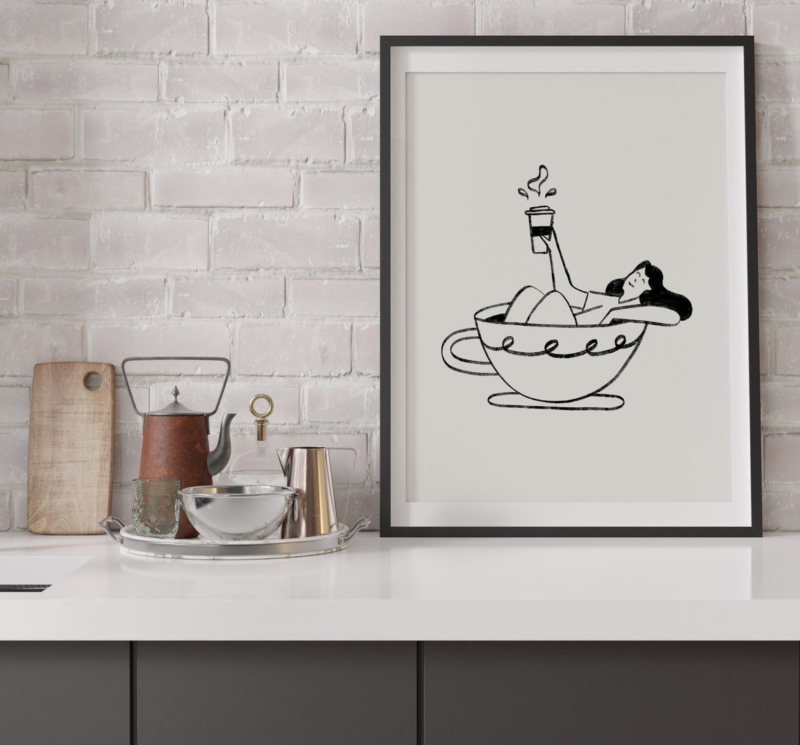 Printable Art Download How It Works Digital File Info Card Print - Image 7