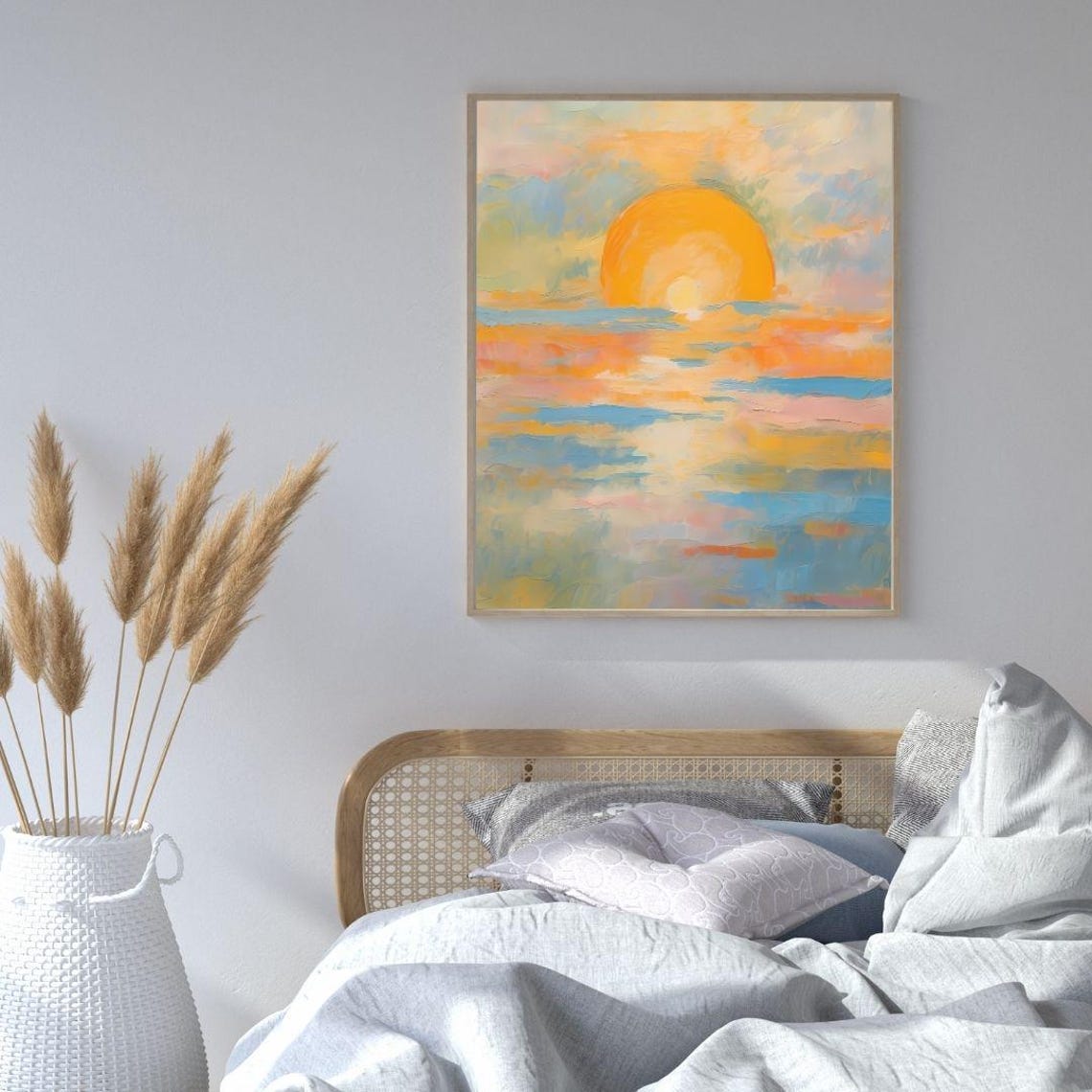 Sunset Art Print Wall Art Art Abstract Wall Art Art Colourful Art Maximalist Minimalistic - Image 5