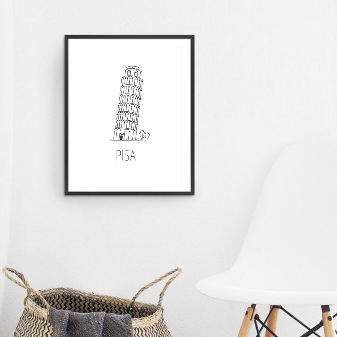 Pisa Print Tower Of Pisa Print Poster - Image 3