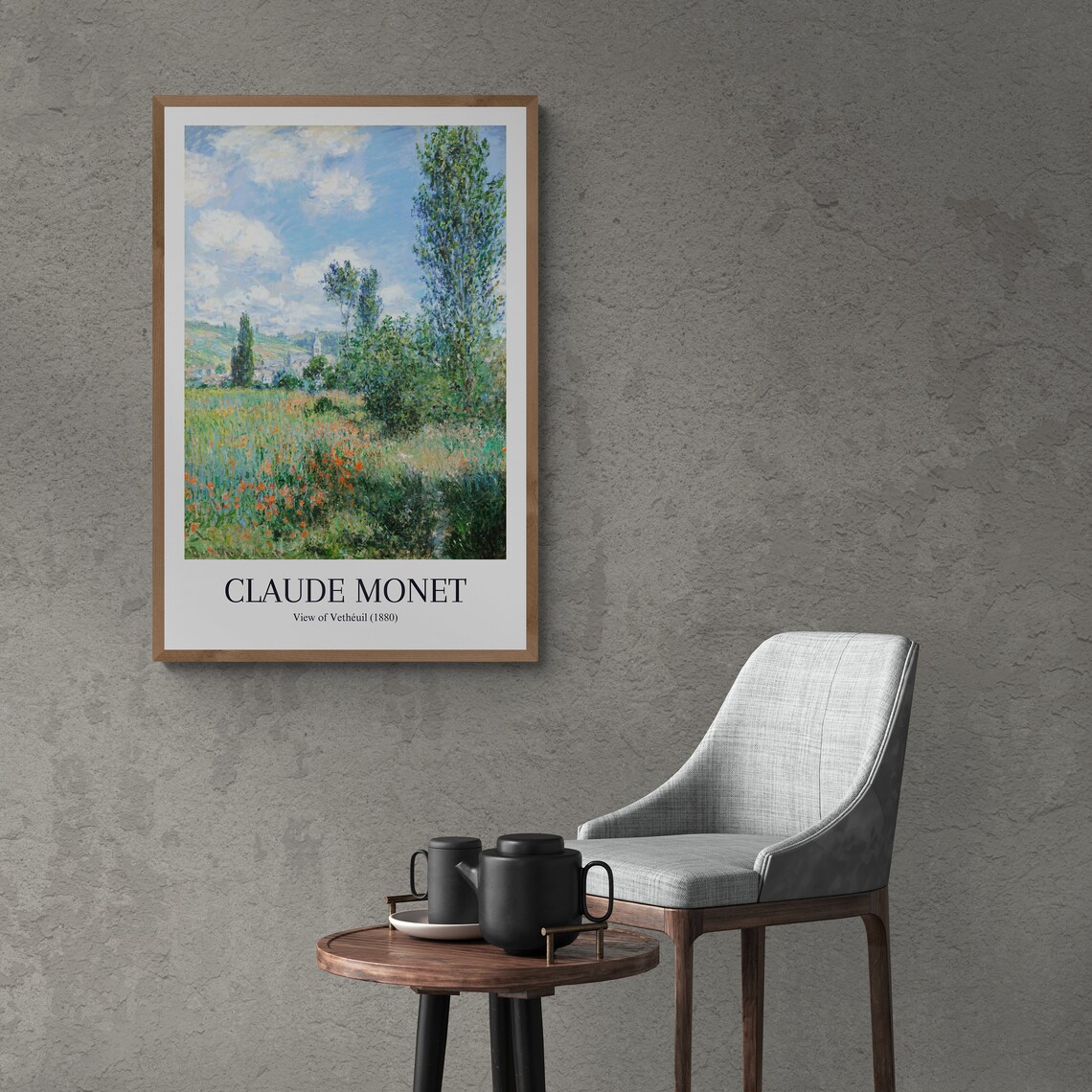 Monet Museum Poster Impressionist Art Artwork Gift Poster Print Wall Art Home Dcor Printable Wall Art - Image 2