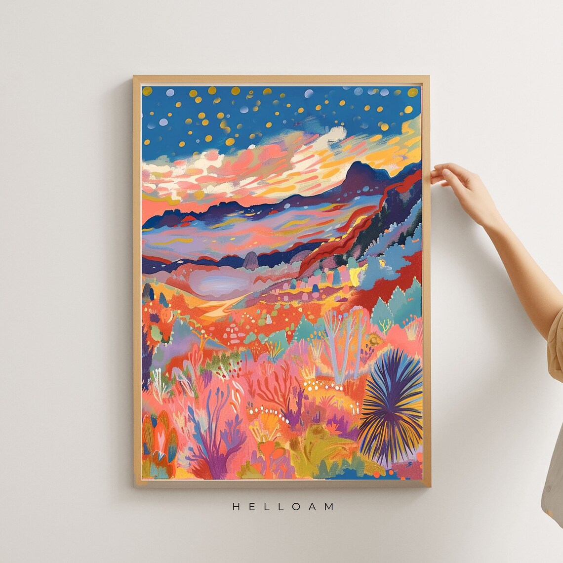 Japanese Japandi Abstract Wall Art Poster