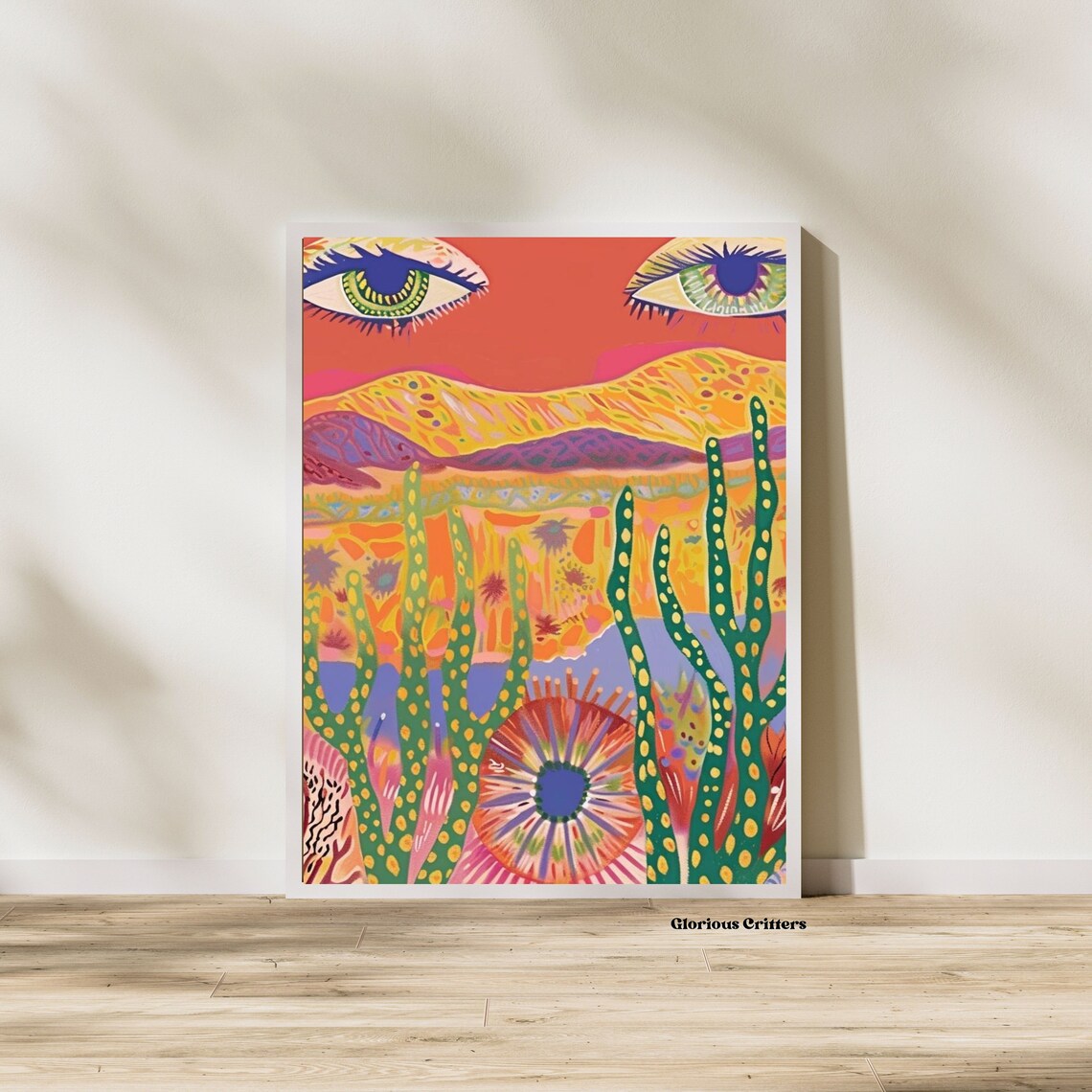 Tiger In A Bath, Maximalist Pink Kitsch Art Print - Image 3