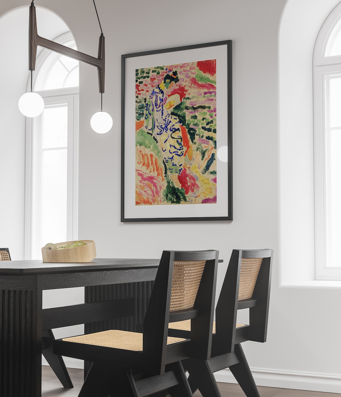 Matisse La Japonaise Vintage Exhibition Poster - Image 4
