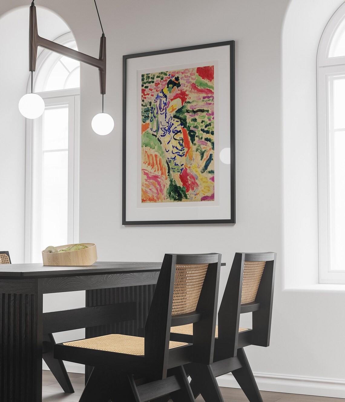 Matisse La Japonaise Vintage Exhibition Art Print - Image 3