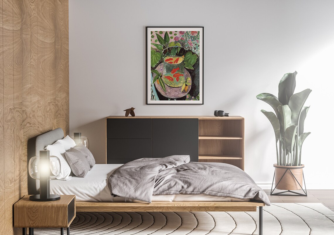Matisse Goldfish Vintage Exhibition Art Poster - Image 5