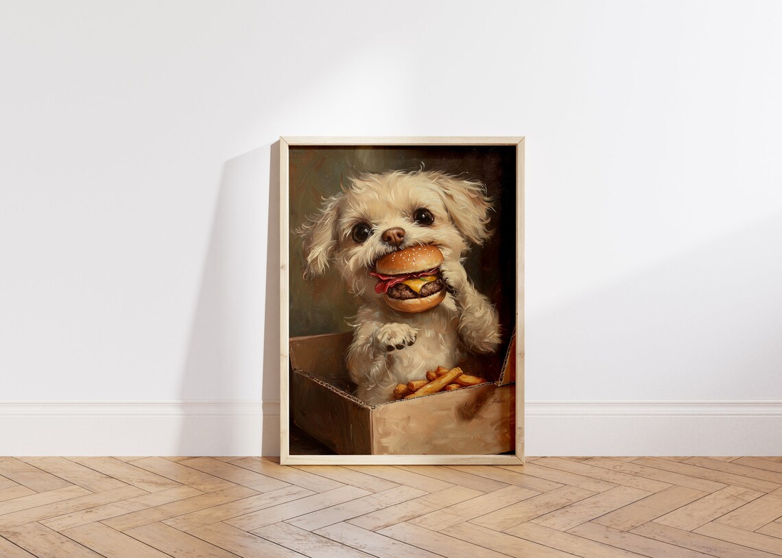 Cute Dog Traditional Travel Poster - Image 6