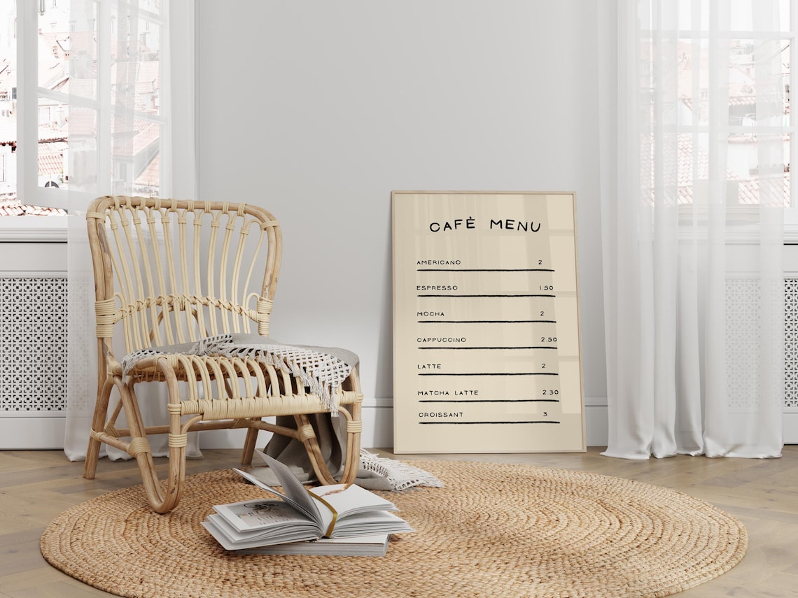 Coffee Station - Modern Travel Poster - Image 3
