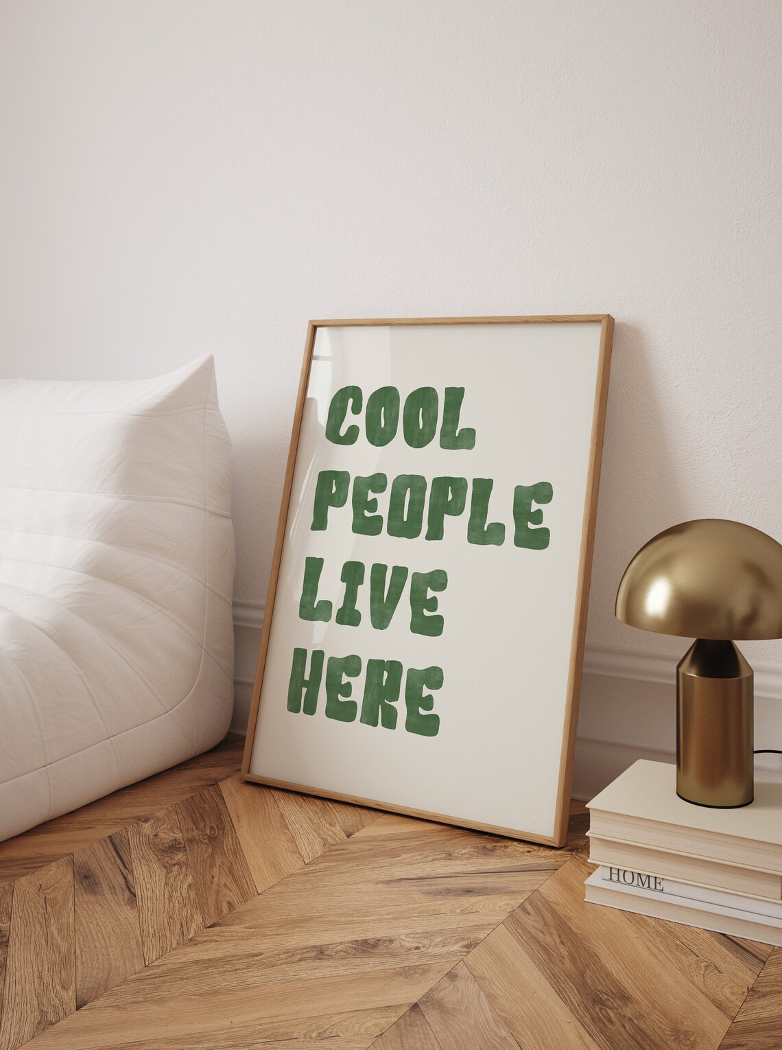 Cool People Live Here Typography, Minimalist Poster - Image 6