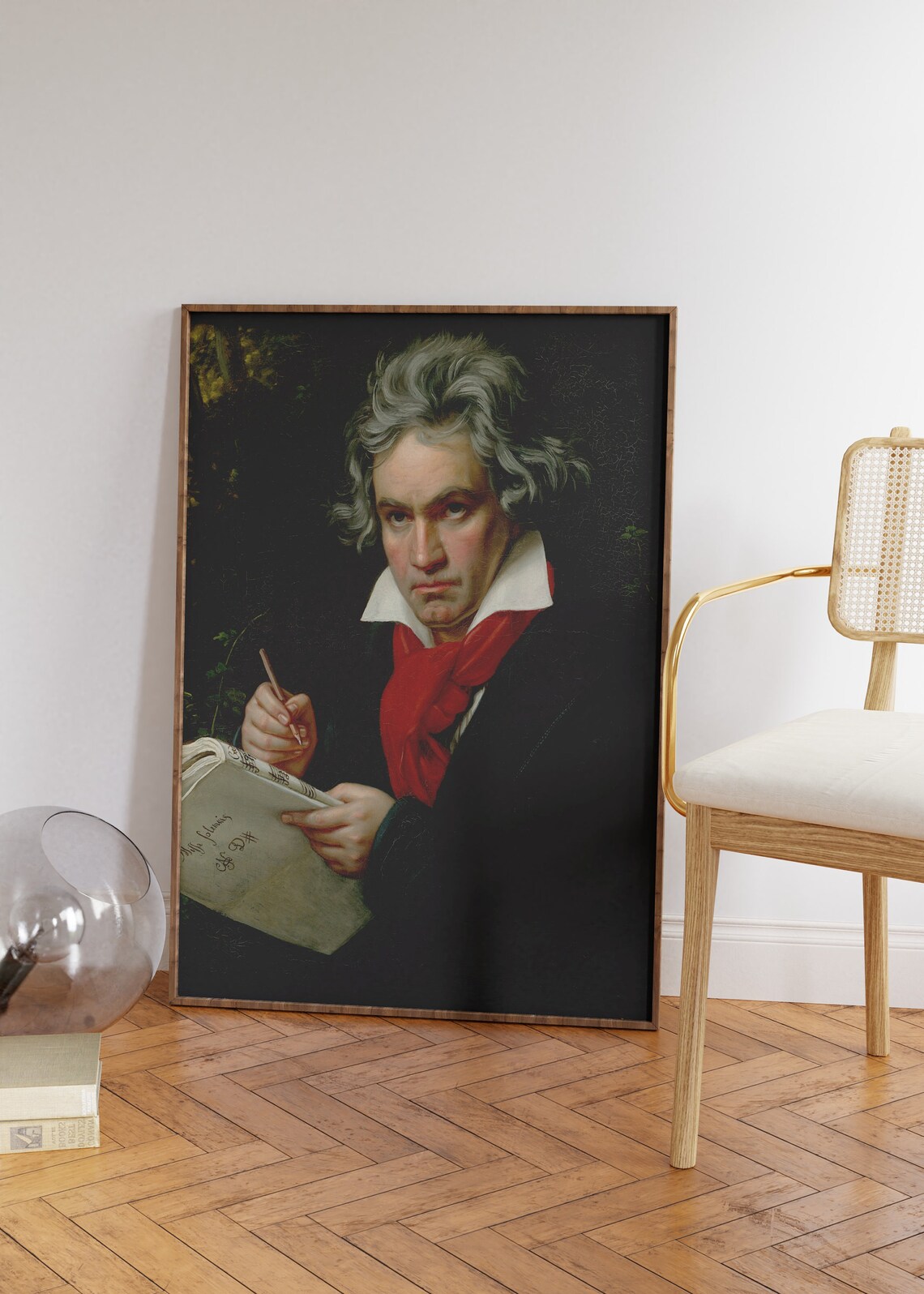 Ludwig van Beethoven by Joseph Karl Stieler Classic Portrait Poster - Image 2