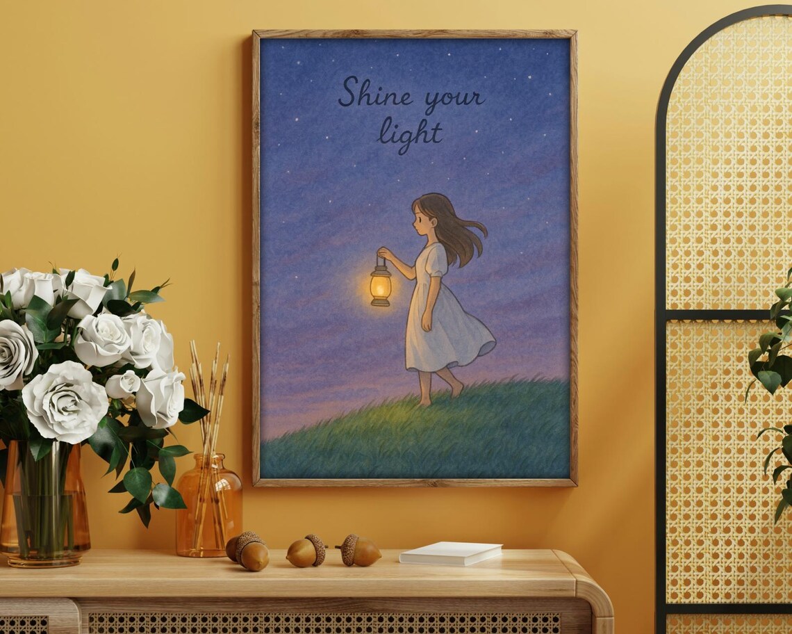 Shine Your Light - Inspirational Wall Art - Image 3