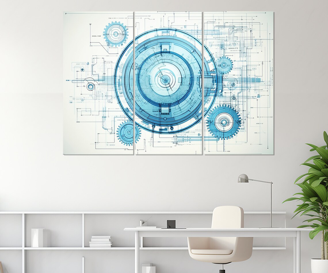 Engineering Gift, Engineering Drawing Poster - Image 4