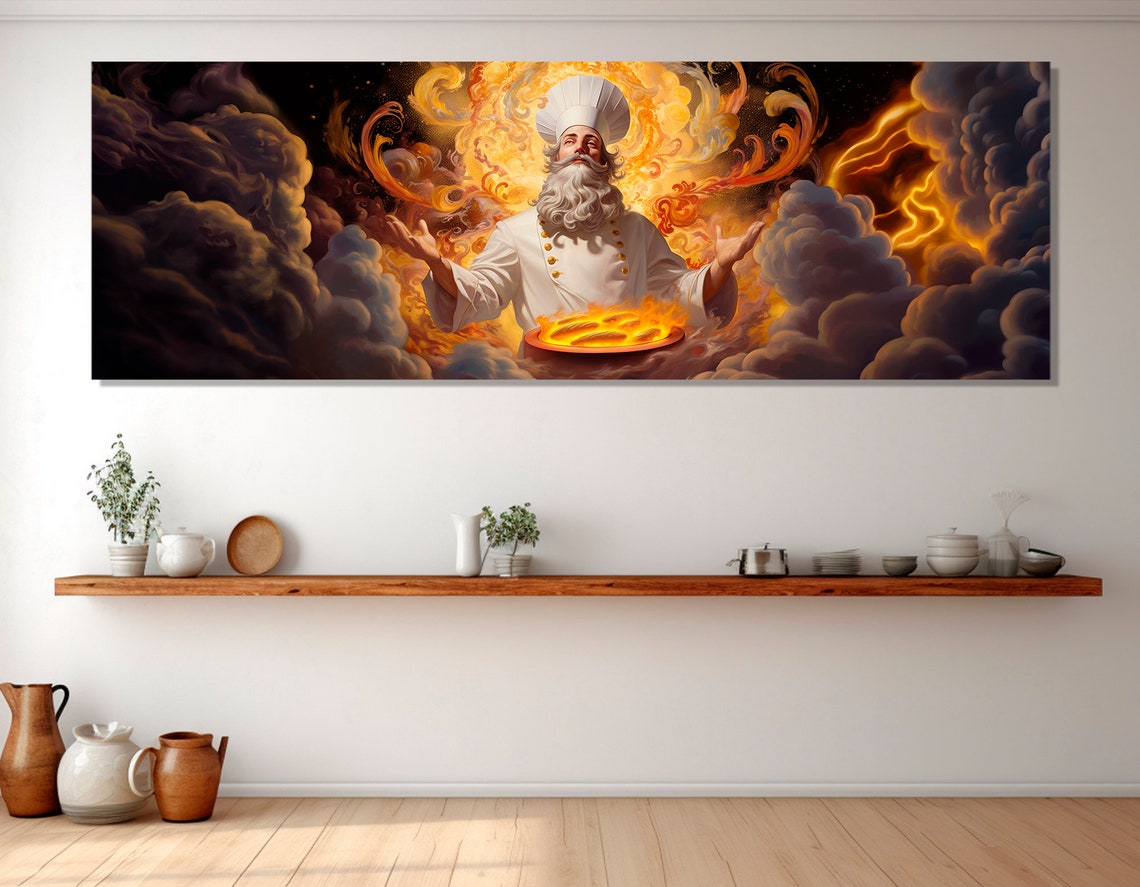 Cooking Wall Art, Chef Gift for Kitchen - Image 3