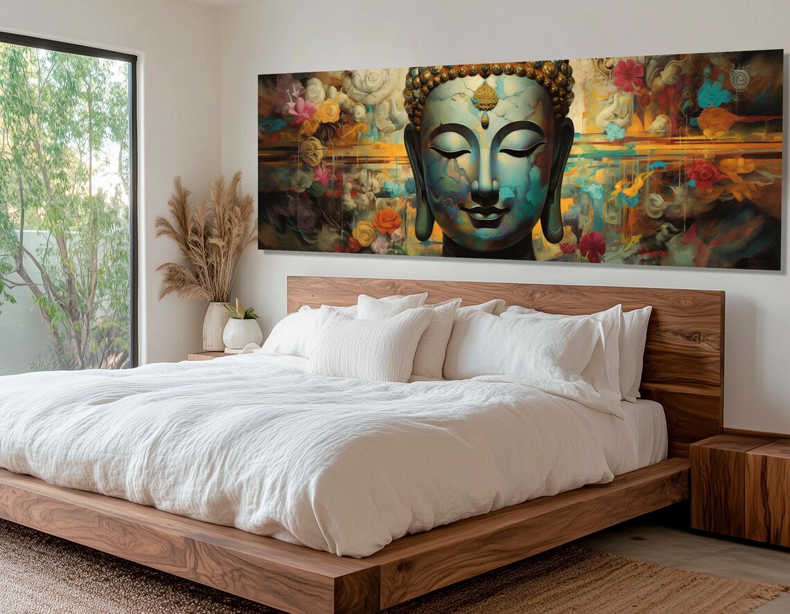 Buddha Abstract Buddhist Meditation Art Print - Image 3