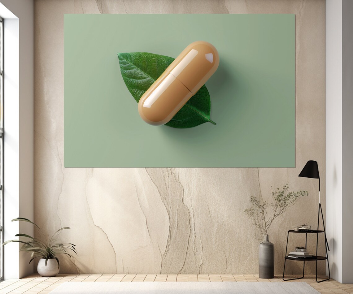 Abstract Medicines Wall Art Homeopathy Art Pharmacy Wall Decor Homeopathist Gift Pharmacist Gift Framed And Ready To Hang - Image 3