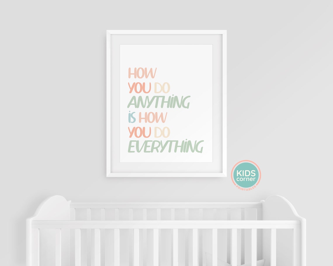 How You Do Anything Is How You Do Everything Character Poster - Image 3