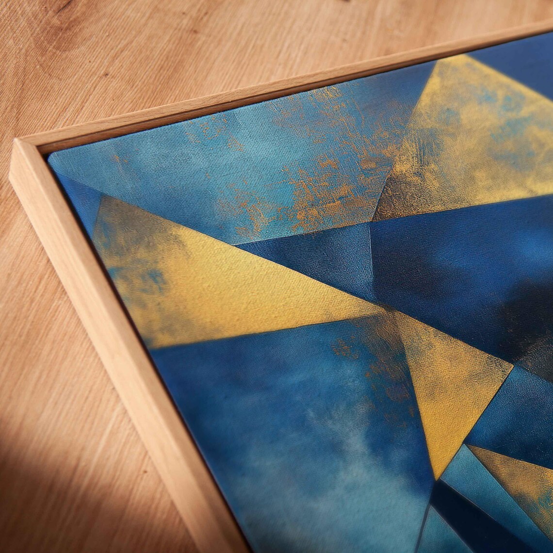 Geometric Shapes Intertwining, Abstract Movement - Image 2
