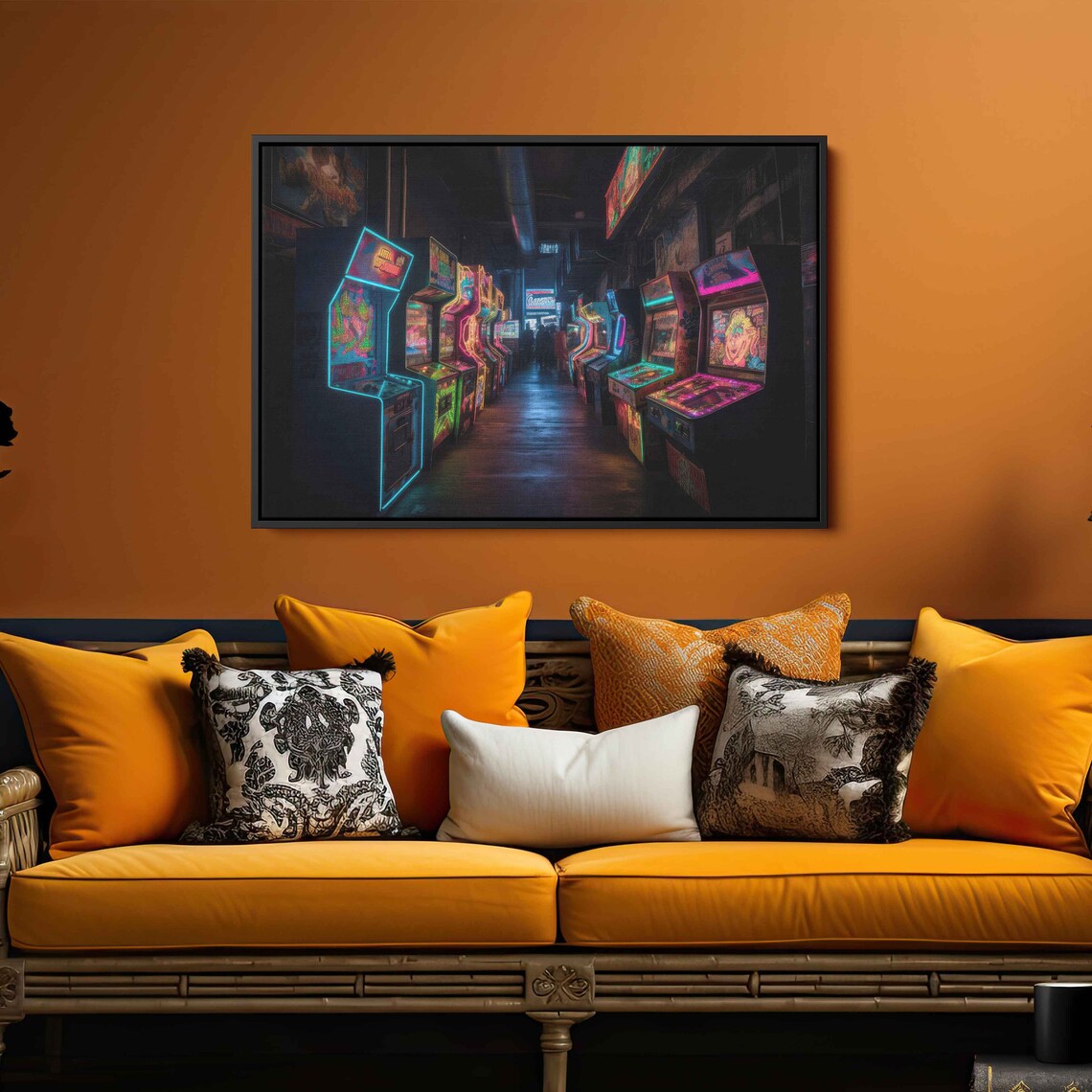 Retro 90s Arcade Poster Print, Game Room Decor - Image 3