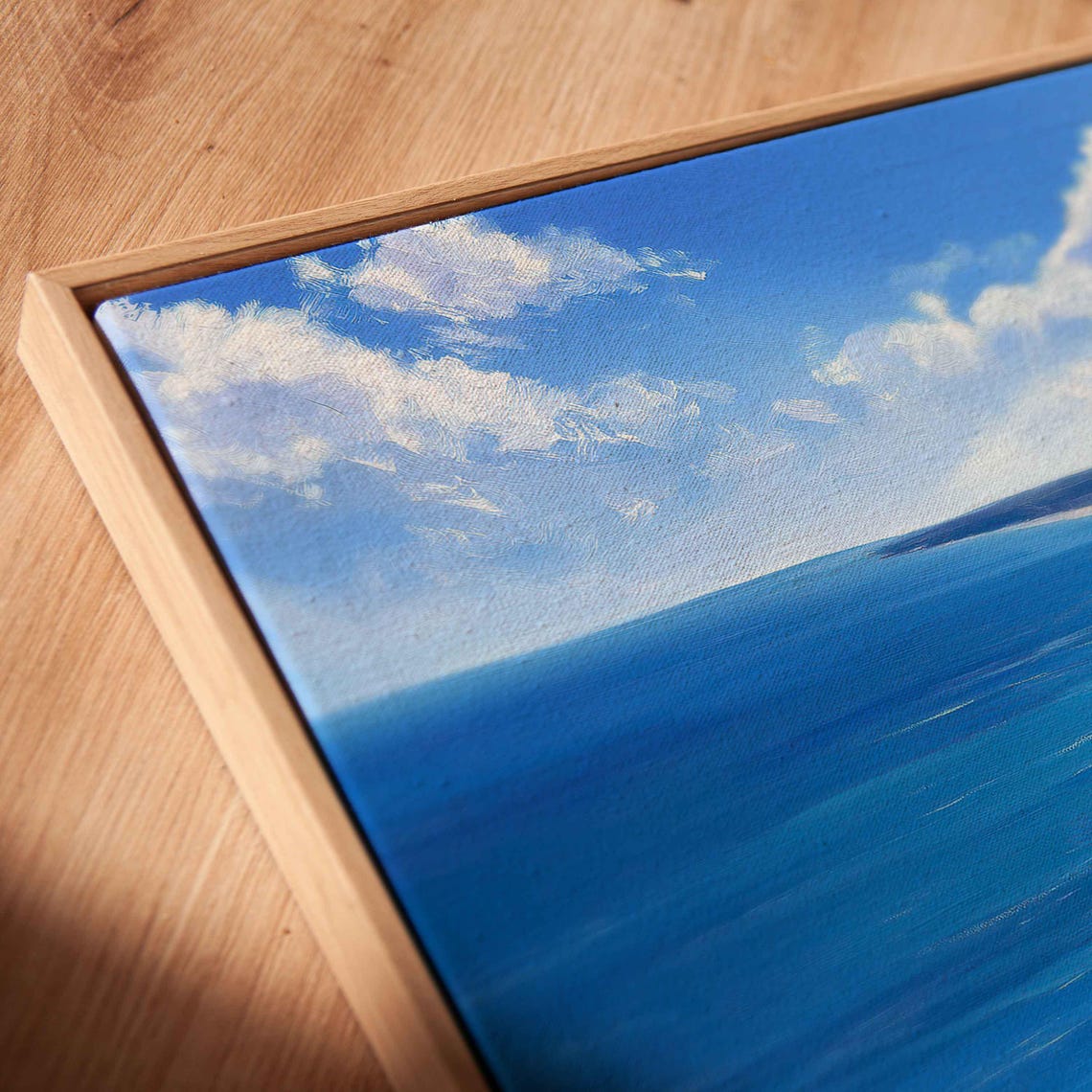 White Cliffs of Dover Sunlit Coastal Cliffs Over Blue Sea Poster - Image 2