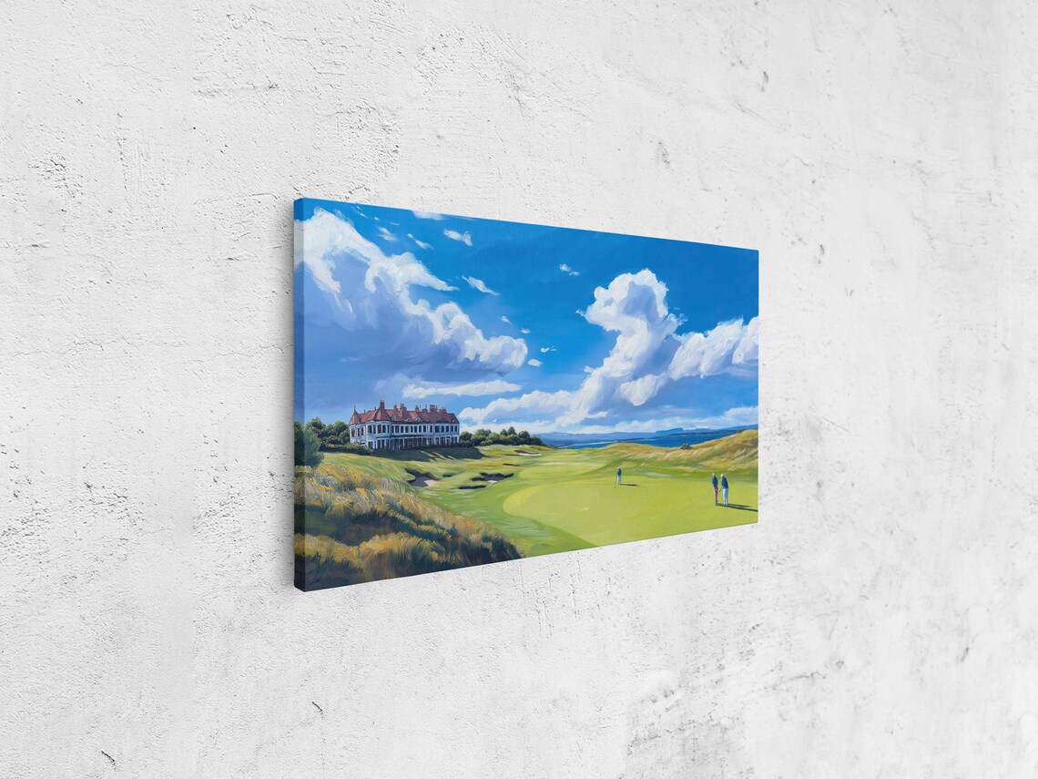 Turnberry Golf Links Ocean View Golfers Clubhouse Scotland Poster - Image 4