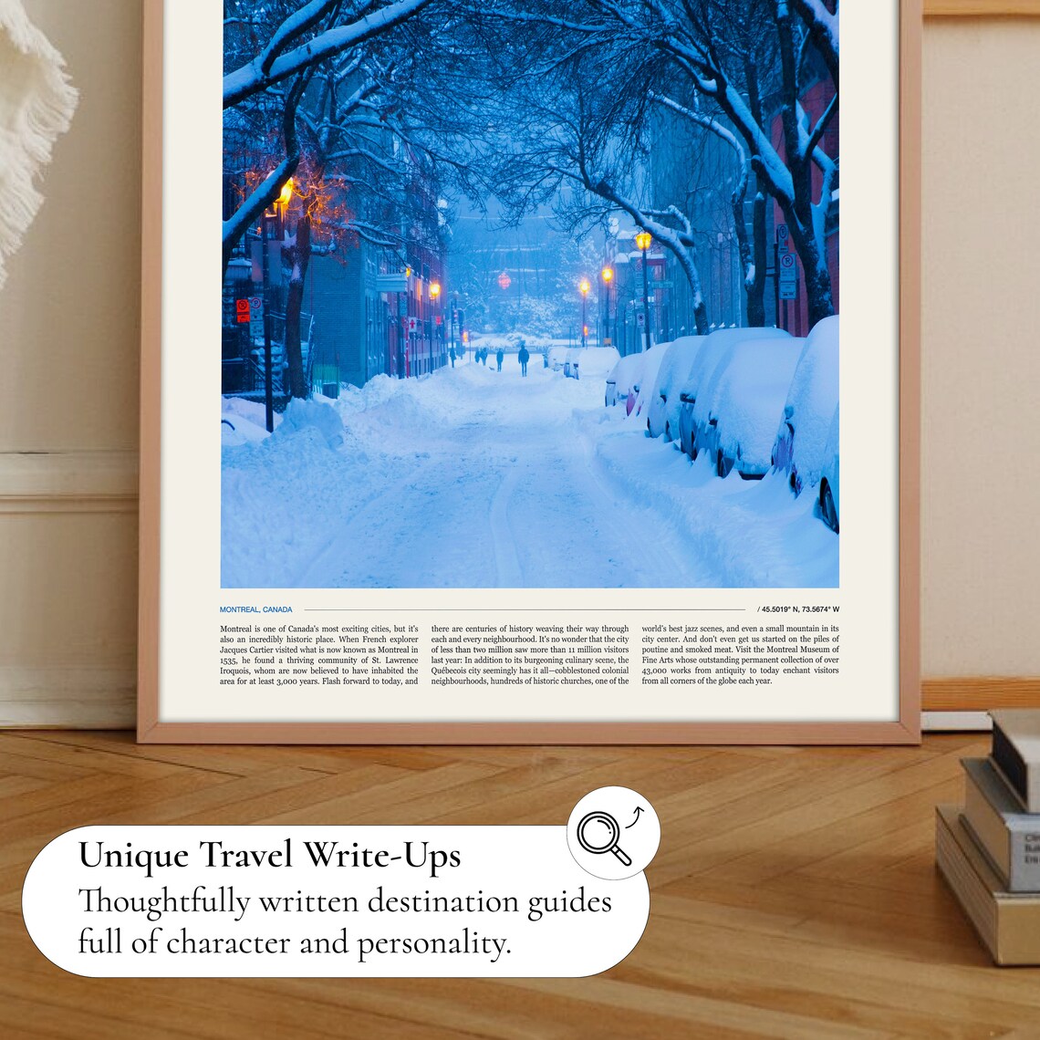 Montreal Gift Canada Travel Poster - Image 3
