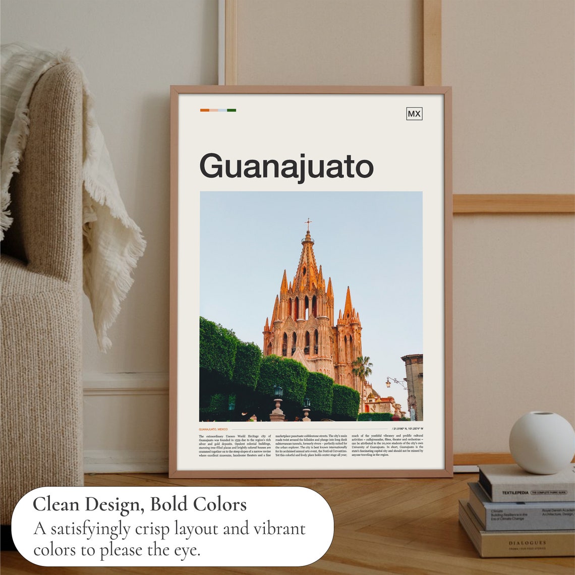 Guanajuato Print Guanajuato Poster Guanajuato Wall At Guanajuato Art Guanajuato Travel Guanajuato Art Print Guanajuato Photo Mexico - Image 3