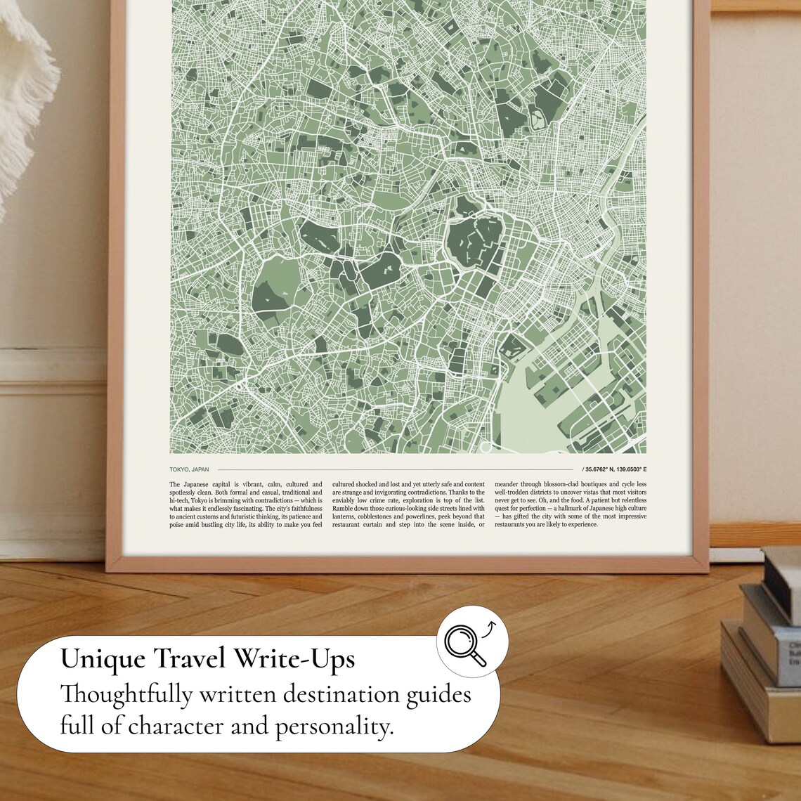 Tokyo Map Poster, Travel Poster Wall Art - Image 2