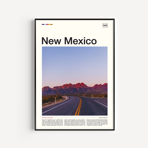 New Mexico Print New Mexico Poster New Mexico Wall Art New Mexico Art New Mexico Travel New Mexico Photography New Mexico Photo