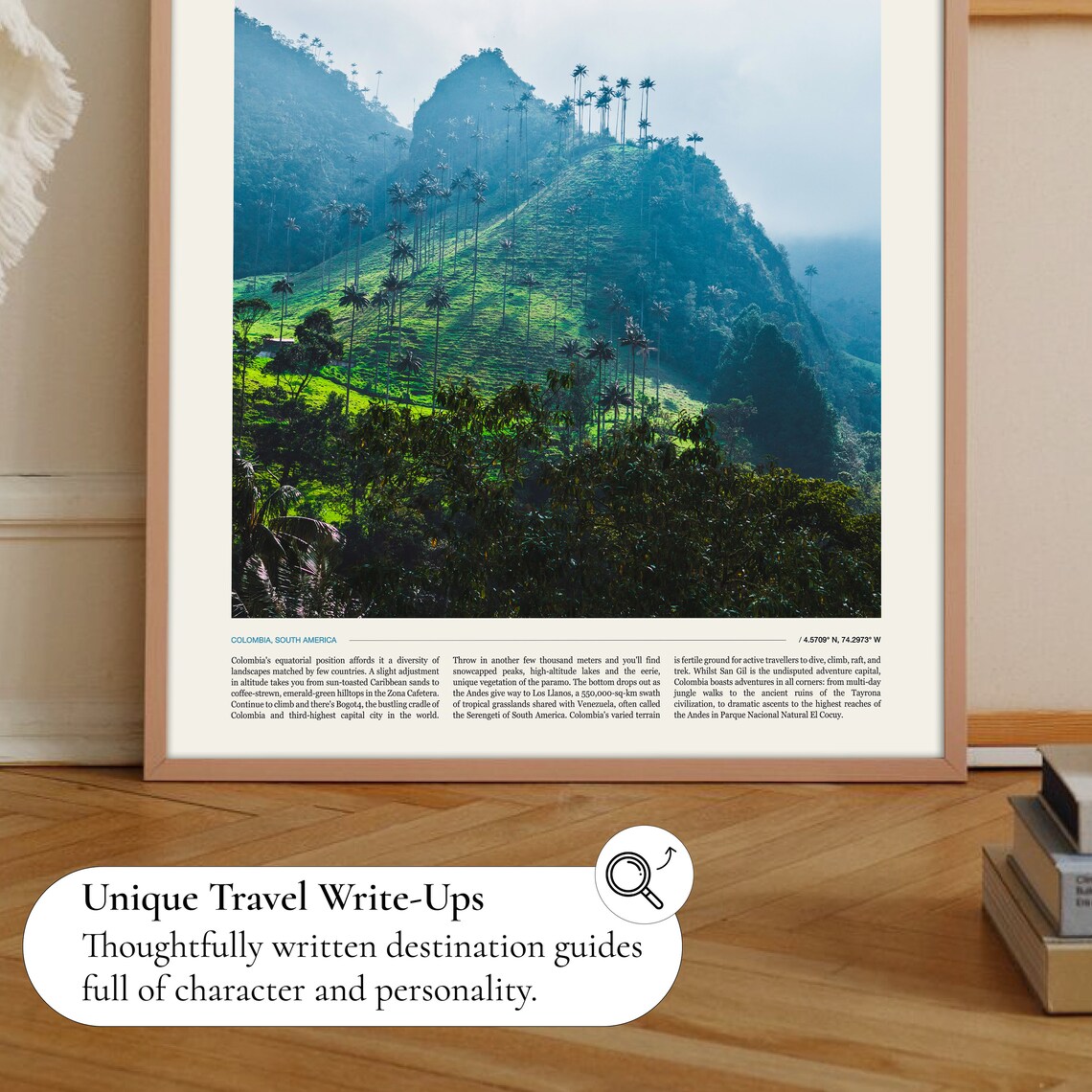 Colombia Travel Poster, World & Cultural Art - Image 2