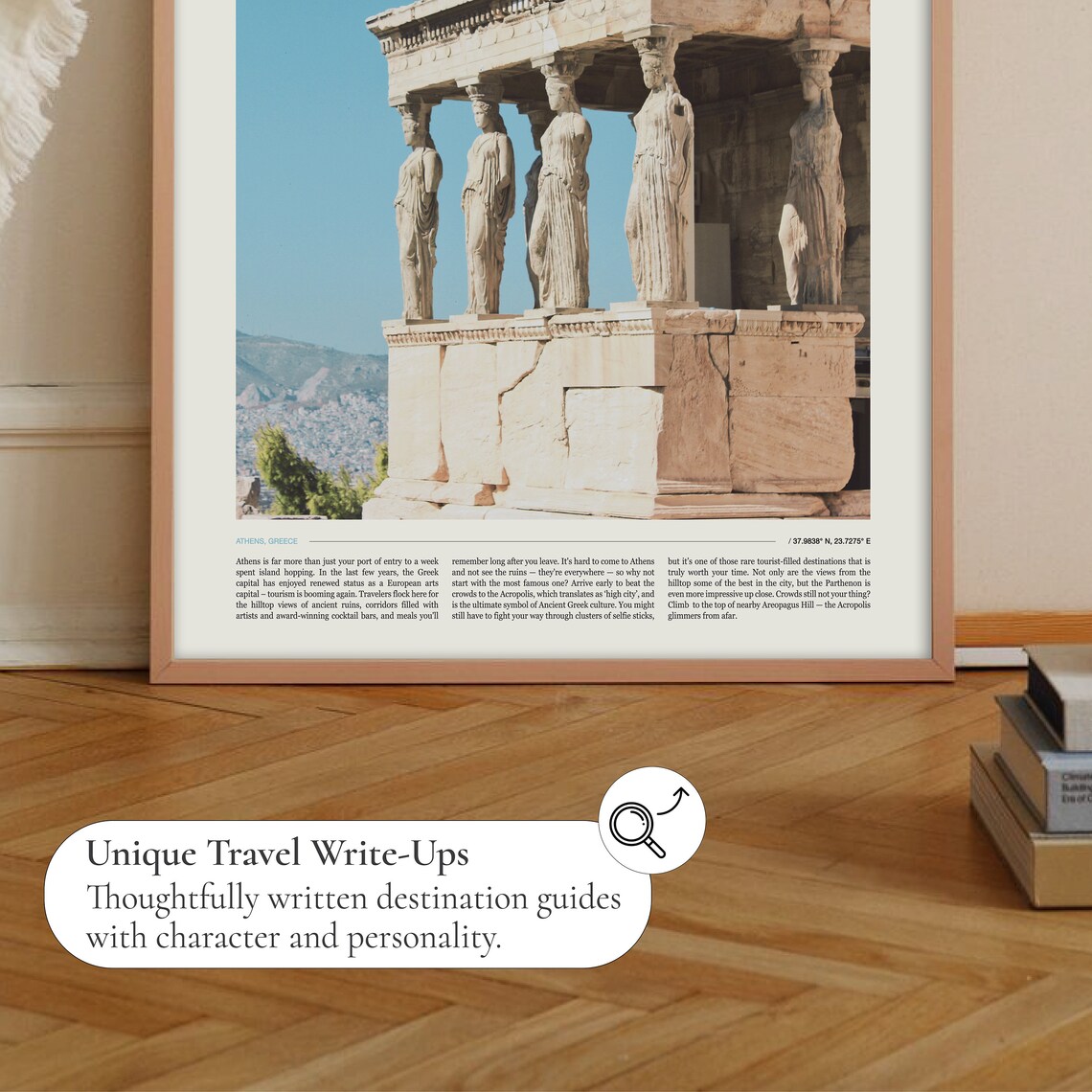 Athens Greece Travel Poster, Athens Wall Art - Image 2