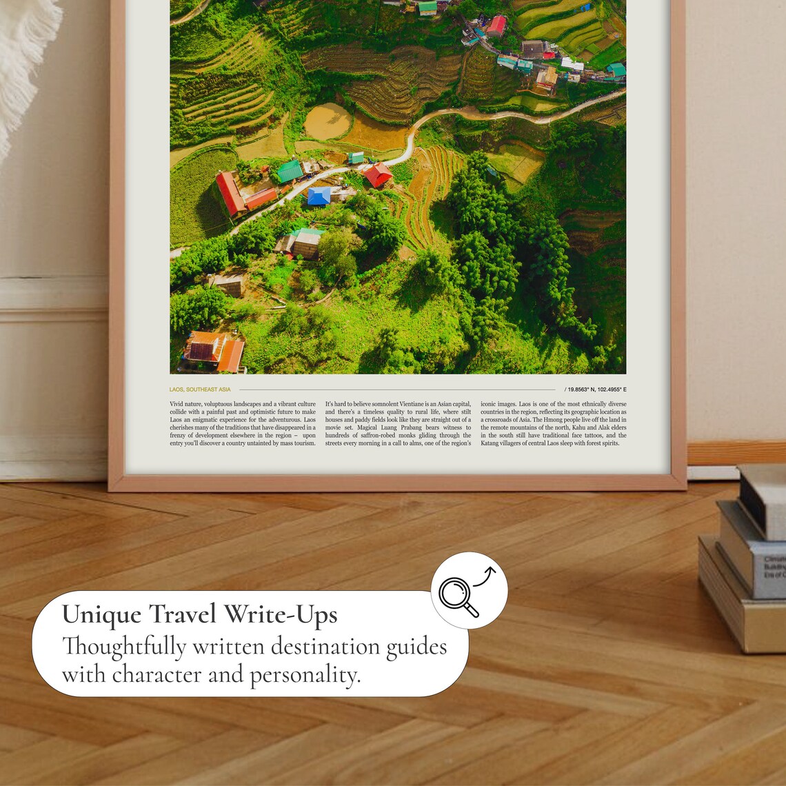 Laos Travel Art Print - Image 2