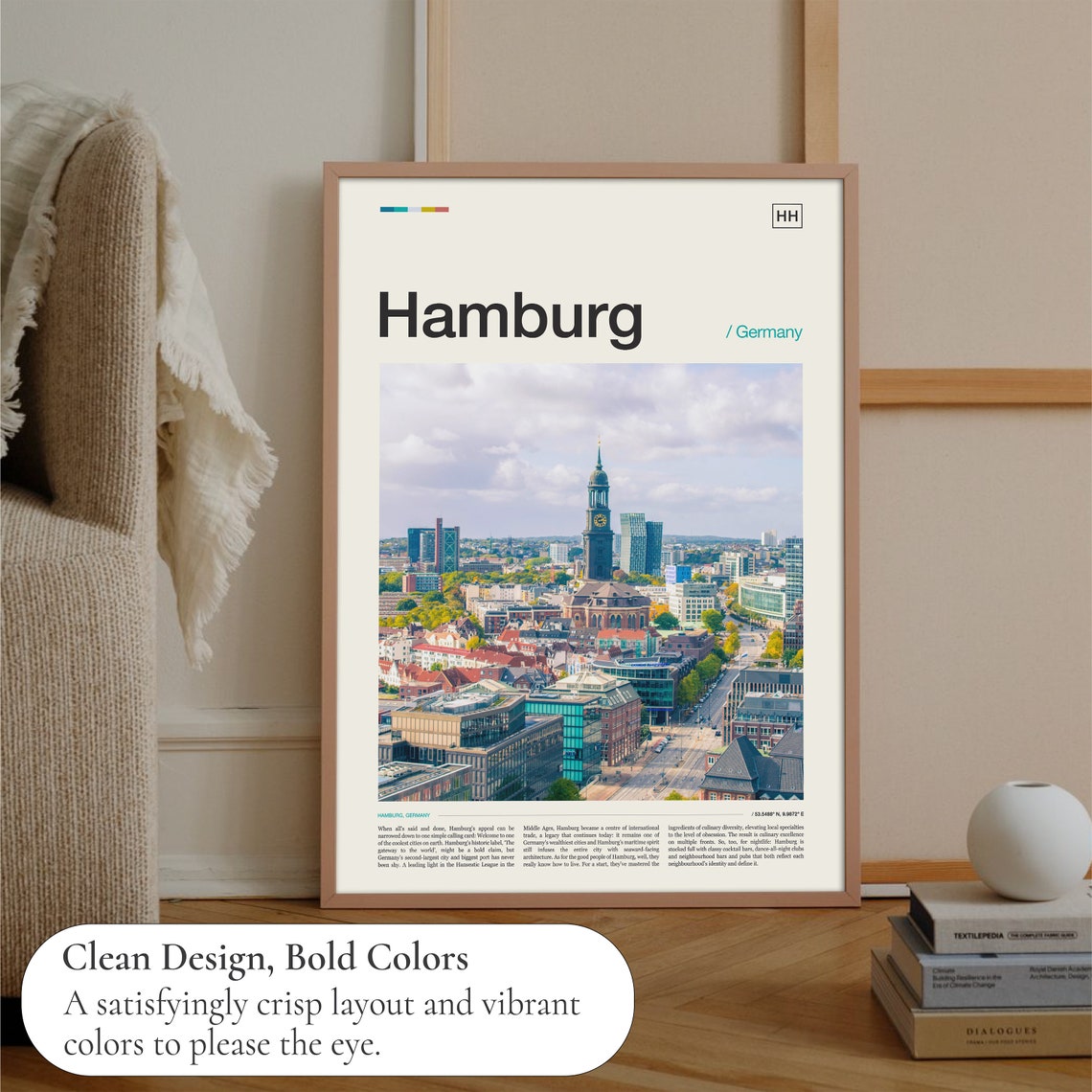 Hamburg Print Hamburg Poster Hamburg Art Print Hamburg Wall Art Hamburg Photo Hamburg Germany Hamburg Photography Hamburg Decor - Image 3