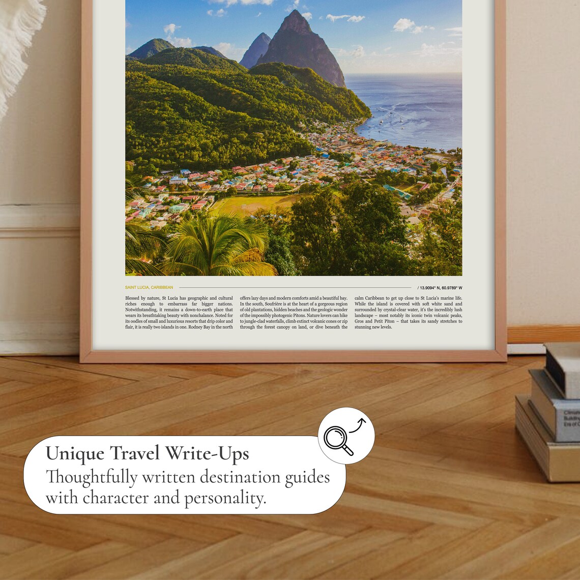 Saint Lucia Wall Art Print - Image 2