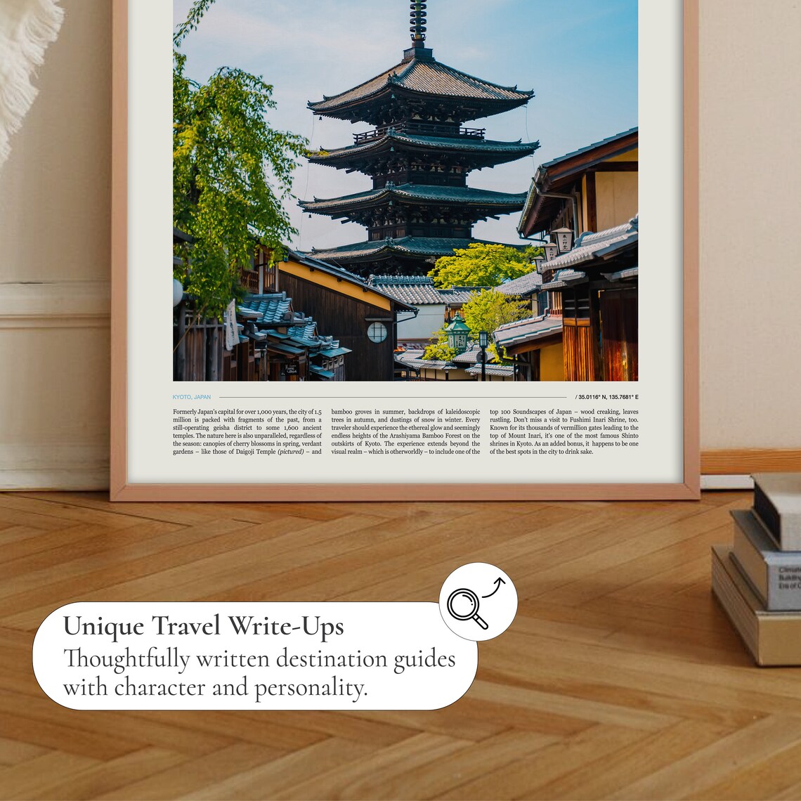 Kyoto Travel Poster, Japan Place Print - Image 2
