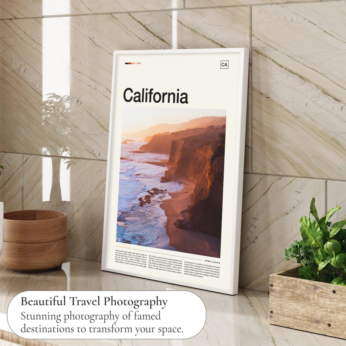 California Print California Poster California Wall Art California Art California Travel California Photo California Photography - Image 4