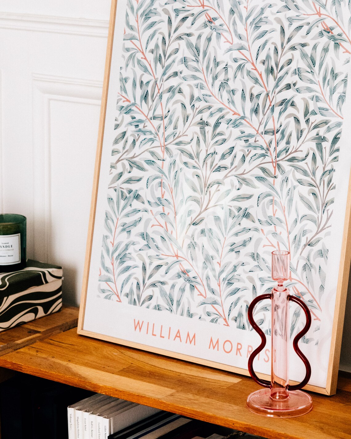 William Morris Flower Motifs Exhibition Poster Print - Image 5