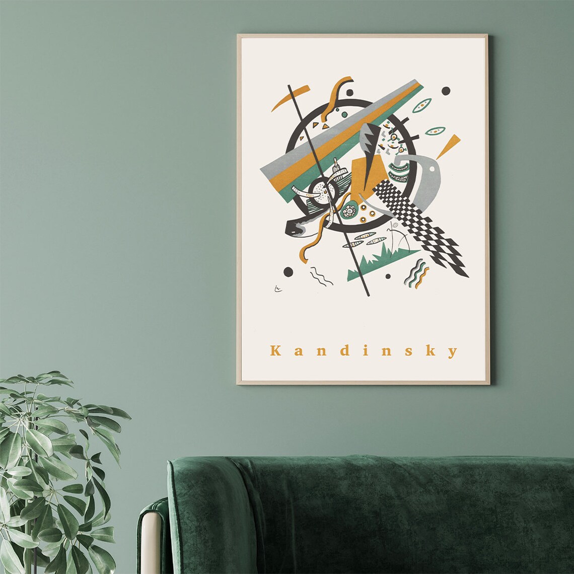 Kandinsky Small Worlds Abstract Art Poster - Image 3